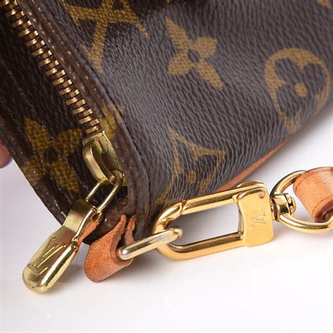 lv partition wristlet|louis vuitton monogram wristlet.